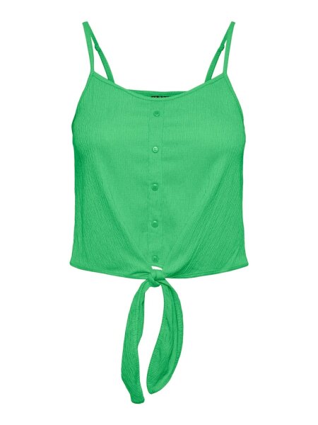 Top Pieces PCLuna Strap Knot Top Irish Green