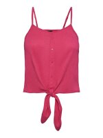 Top Pieces PCLuna Strap Knot Top Beetroot Purple M