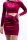 Kleid Lili Sidonio Young Ladies Knitted Dress TL281BN Purple Bougainvillier