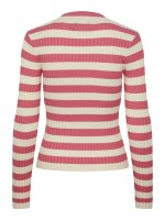 Pullover Pieces PCCrista LS O-Neck Knit Hot Pink Wide Birch
