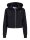 Sweatjacke JJXX JXAbbie LS Brush Zip Hood Black White M