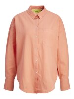 Hemd JJXX JXJamie LS Linen Blend Shirt Peach Echo