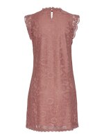 Kleid Pieces PCOlline SL Lace Dress Canyon Rose