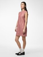 Kleid Pieces PCOlline SL Lace Dress Canyon Rose M