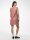 Kleid Pieces PCOlline SL Lace Dress Canyon Rose M