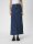 Rock Object OBJEllen MW long Denim Skirt Medium Blue Denim