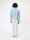 Hemd Object ObjHedvig L/S Shirt Airy Blue/White Sand