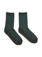 Socken Pieces PCSebby Glitter Long Stripe Socks Forest...