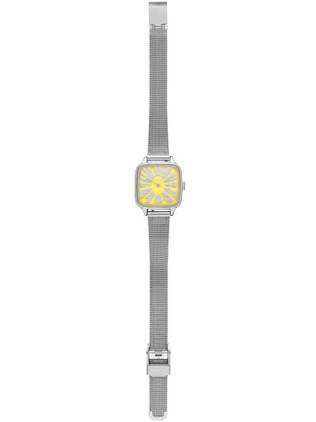 Armbanduhr Komono Kate Flower Royale Silver Lemon