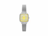 Armbanduhr Komono Kate Flower Royale Silver Lemon