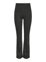 Hose Pieces PCNiannah HW Flared Pants Black/Cloud Dancer