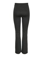 Hose Pieces PCNiannah HW Flared Pants Black/Cloud Dancer