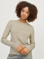 Pullover JJXX JXCara Comfy Crew Neck Knit Feather Gray