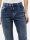 Jeans Pieces PCBella HW Tap Ankle MB406 Medium Blue Denim