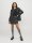 Rock JJXX JXAna Mary Brushed HW Skort Dark Grey/Light Grey Melange