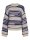 Pullover Pieces PCNusa LS O-Neck Knit Birch/Bellwether Blue