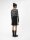 Rock Object OBJRashia Knit HW Short Skirt Black/White Thread