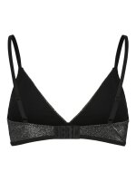 Bralette Pieces PCRuna Glitter Bra Black/Silver