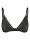 Bralette Pieces PCRuna Glitter Bra Black/Silver