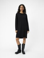 Kleid Object ObjReynard L/S O-Neck Knit Dress Black