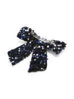 Haarclip Pieces PCKam Bow Black/Bellweather Blue