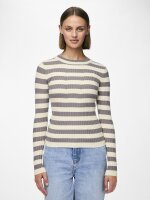 Pullover Pieces PCCrista LS O-Neck Knit December Sky/Wide...