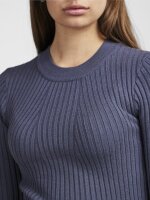 Pullover Pieces PCCrista LS O-Neck Knit Ombre Blue