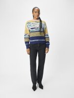 Pullover Object OBJSuby Knit L/S Sky Captain/Multi