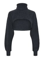 Pullover Pieces PCNanu LS Rollneck Knit Armwarmer Ombre Blue