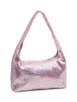 Handtasche Pieces PCRilla Metal Shoulder Bag Prism Pink