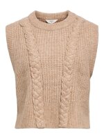 Pullunder Object OBJRuna Knit Vest Morel