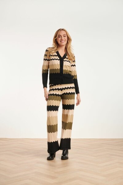 Cardigan Smashed Lemon 24611 Sand-Multicolour