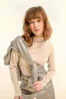 Pullover Molly Bracken Ladies Knitted Sweater LAH168CN Beige