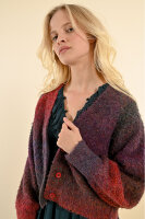 Cardigan Molly Bracken Ladies Knitted LA831BCN Dark Red