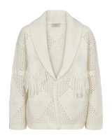 Cardigan Freequent FQDerby Star Offwhite