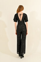 Jumpsuit Lili Sidonio Young Ladies Knitted MW121CH Black