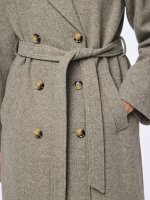 Mantel Pieces PCMarbel Long Coat Morel