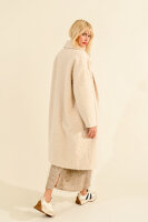 Mantel Lili Sidonio Young Ladies Woven Coat PLF106CH Offwhite