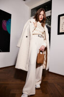 Mantel Lili Sidonio Young Ladies Woven Coat PLF106CH Offwhite