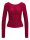 Top JJXX JXLeah Lace Deep Back Racing Red