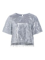 Top Object OBJTella S/S Top Silver