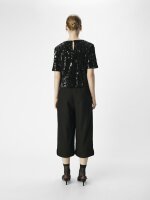 Top Object OBJEmine Nidia S/S Top Black