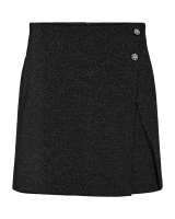 Skort Freequent FQNannilux Skirt Black w. Silver