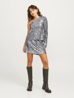 Rock JJXX JXTara Sequin Mini Skirt Silver