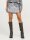 Rock JJXX JXTara Sequin Mini Skirt Silver