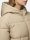 Puffermantel Pieces PCBee New Ultra Long Puffer Jacket Silver Mink