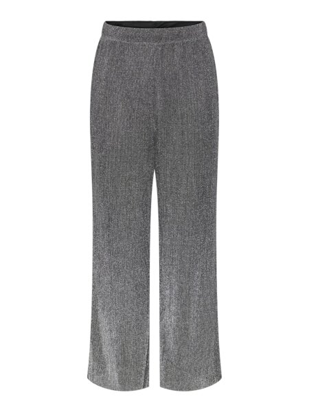 Hose Pieces PCRoya Wide Pant Silver