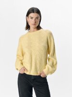 Pullover Object OBJFlora Knit Daffodil/Melange