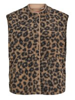 Weste JJXX JXVera Teddy Vest Cornstalk/Leopard