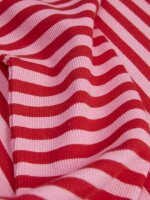 Shirt JJXX JXFeline LS Stripe Rib Tee Racing Red/Morning Glory